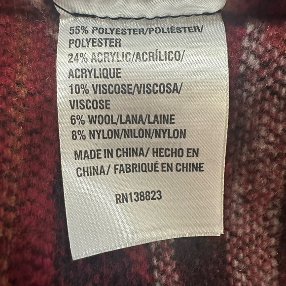 Idyllwind Fueled by Miranda Lambert Aztec Southwest Blanket Shirt Jacket XS/M - Picture 6 of 9